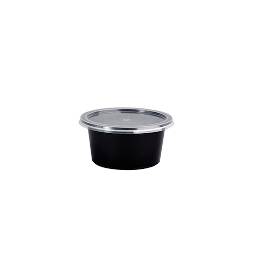 120ML Round Container With Lid ( Pack Of 100 Pcs )