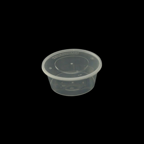 120ML Round Container With Lid ( Pack Of 100 Pcs )