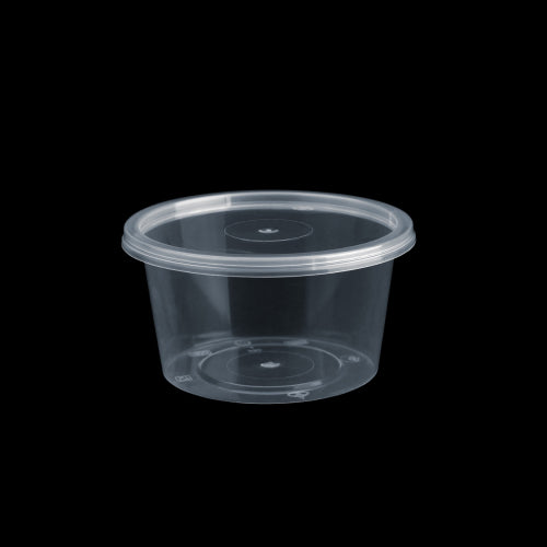 250ML Round PP Container ( Pack Of 50 Pcs )