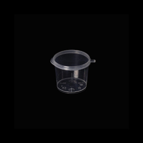 25Ml Transparent Hinged Container ( Pack Of 50 Pcs )