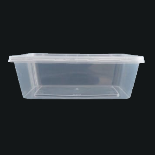 650ml Rectangle Container (Pack of 50 Pcs)