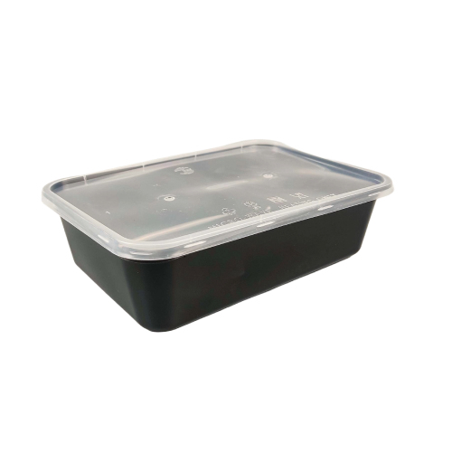 650ml Rectangle Container (Pack of 50 Pcs)