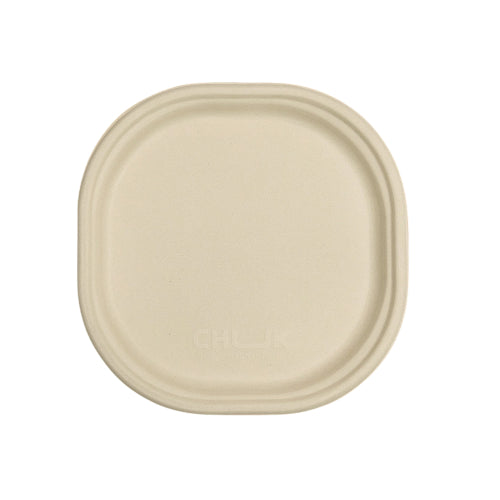 9" Sugarcane Bagasse Disposable Plate ( Pack Of 125 Pcs )