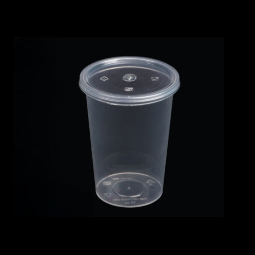 250ML Transpart Tumbler With Lid | Takeaway Tumbler ( Pack Of 50 Pcs )