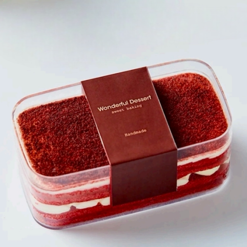 Acrylic Container ( D - 59 ) ( Pack Of 60 Pcs )