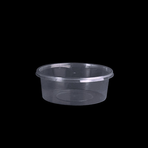 300ML Round PP Container ( Pack Of 50 Pcs )