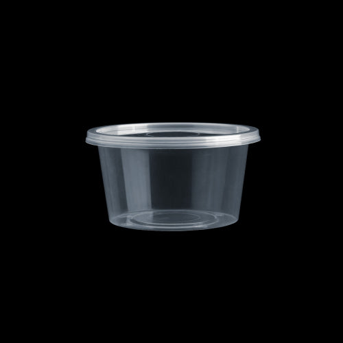 160ML Round PP Container ( Pack Of 50 Pcs )