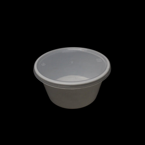 160ML Round PP Container ( Pack Of 50 Pcs )