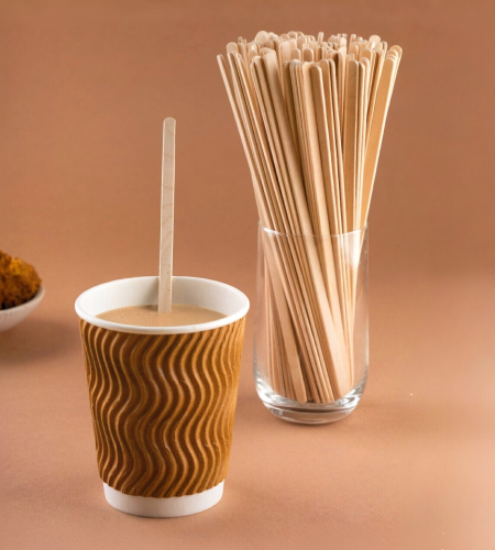 Wooden Coffee Stirrer ( Pack Of 500 Pcs )