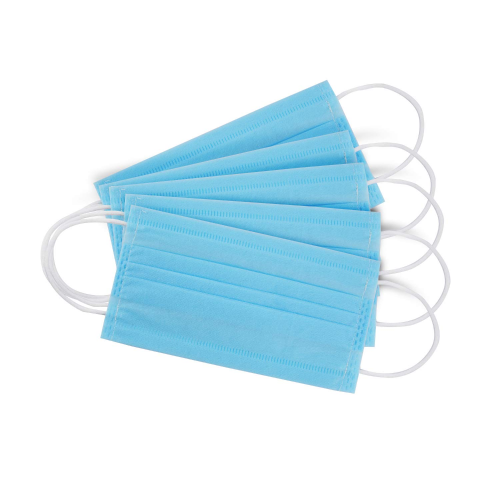 Disposable Face Mask Black & Blue ( Pack Of 100 Pcs )