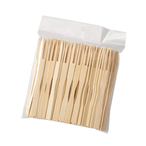 Wooden Fruit Fork ( Pack Of 100 Pcs )