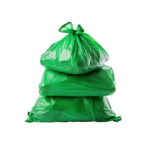 Green Garbage Bag - (36 x 48 Inches) (Pack of 1 Kgs)