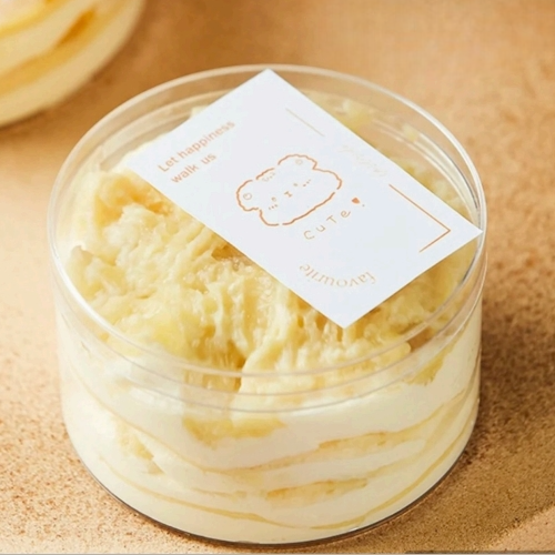 Acrylic Container ( D - 63 ) ( Pack Of 60 Pcs )