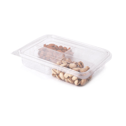 4 Compartment Dry Fruits Container ( Pack Of 50 Pcs )