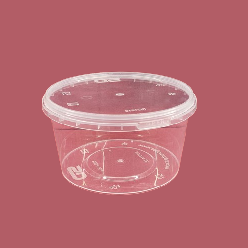 500ML Tamper Evident Round Container ( Pack Of 50 Pcs )