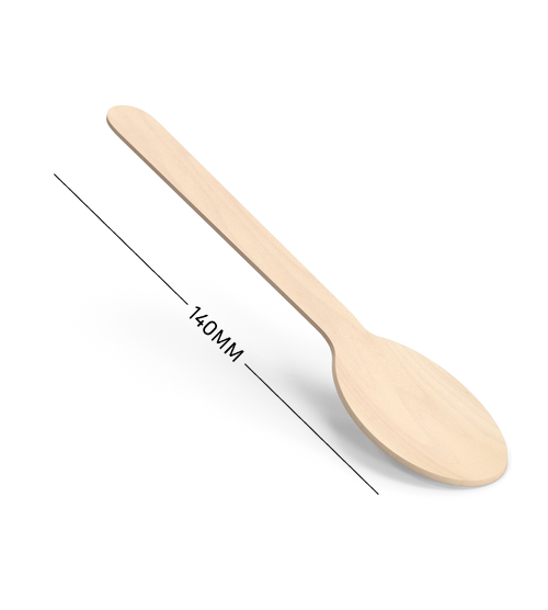 Wooden Spoon 140MM ( Pack Of 100 Pcs )