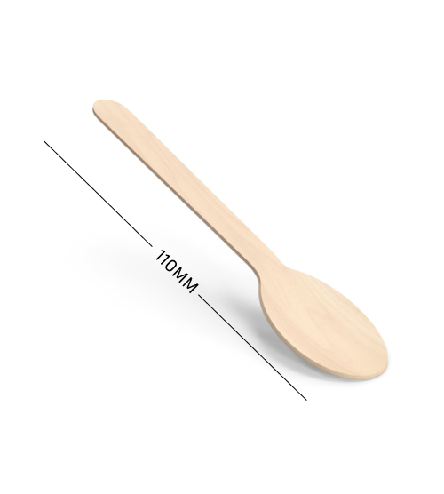 Wooden Spoon 110MM ( Pack Of 100 Pcs )