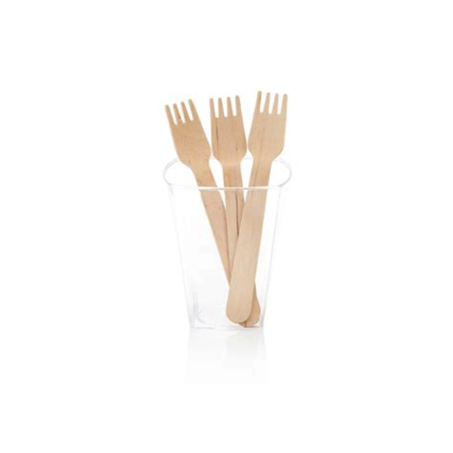 Wooden Fork, 140 mm (Pack of 100)
