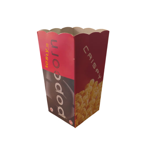 Disposable Paper Popcorn Box - Holder ( Pack Of 50 Pcs )